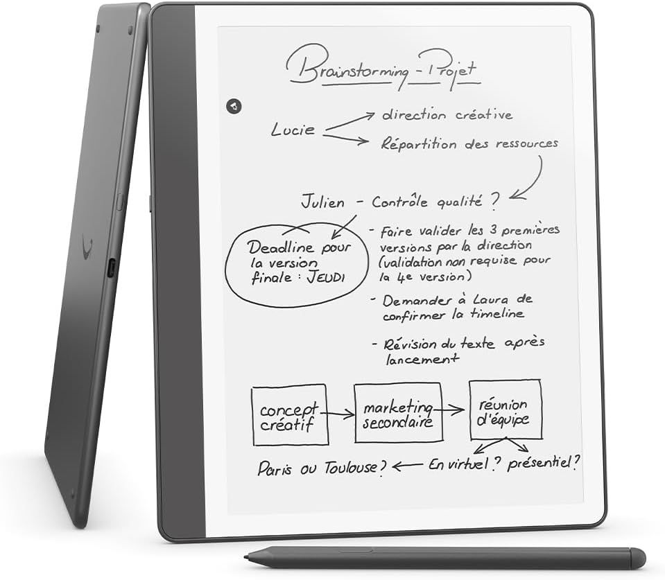 kindle scribe bloc note numérique